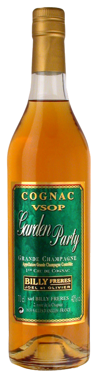 Bouteille de cognac VSOP Garden Party, 70 cl